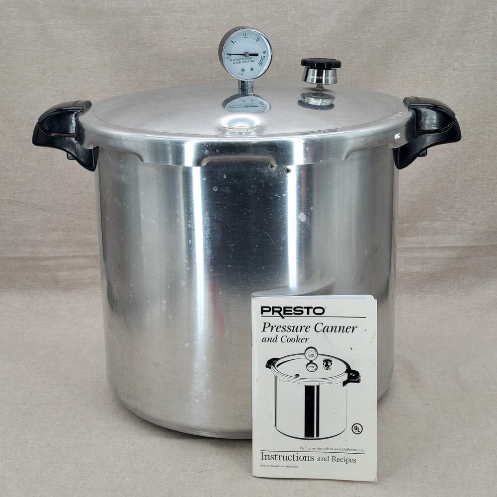 Presto 01781 23-Quart Pressure Canner and Cooker, 0178107